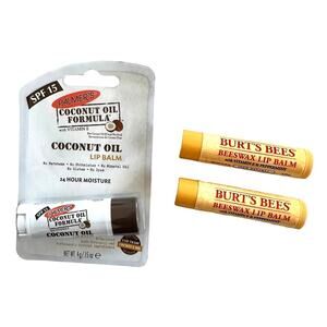 Lip Balm Bundle of 3 Palmer's Burt's Bees